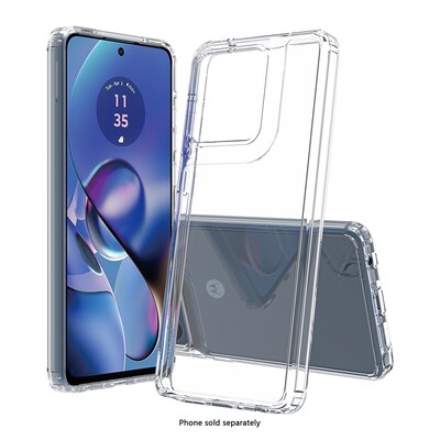 SaharaCase Venture Series Phone Case for Motorola Moto G Stylus 5G, Shock Absorbing, Clear (CP00786)