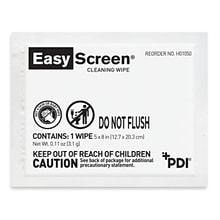 Easy Screen Cleaning Wipes, 50/Pack, 10 Packs/Carton (H01050CT)