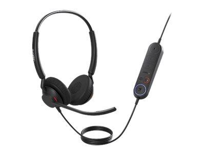 Jabra Engage 40 USB-C MS Stereo On Ear Computer Headset, Black (4099-413-299)