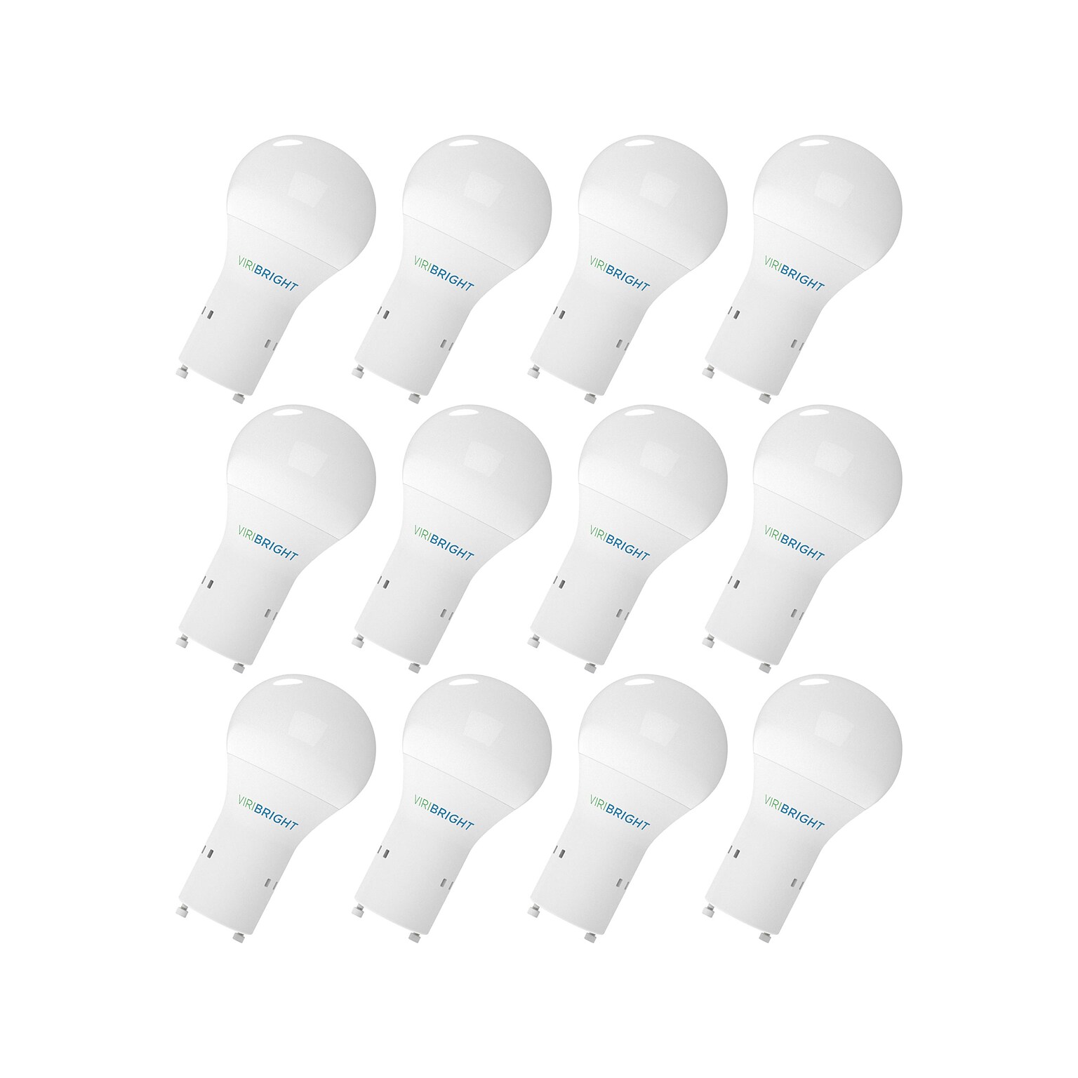 Viribright 9-Watt Cool White LED General-Purpose Bulb, Dozen (640336ES-12)