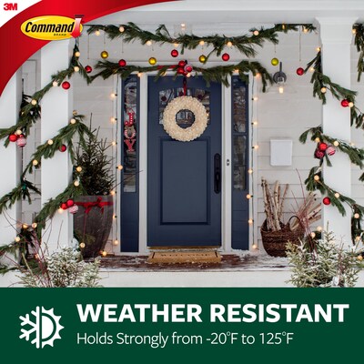 Command™ Outdoor Large Window Hook, Clear (17093CLR-AWES)