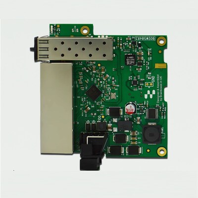 Brainboxes Industrial 4-Port Gigabit Unmanaged Ethernet Switch, 1000 Mbps, Silver (SW-184)