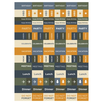 2025 TF Publishing 6.5" x 8"  Classic Composition Medium Weekly Monthly Planner (25-9202)