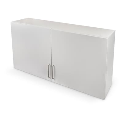 Viva Comfort 24"H x 47"W Wall Mounted Medical Cabinet, 2-Doors, Gray (ADI902-WALL48-G-MK)