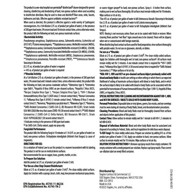 Coastwide Professional Disinfectant All-In-One Concentrate for ExpressMix, 2/Carton (CW044EM03-A)