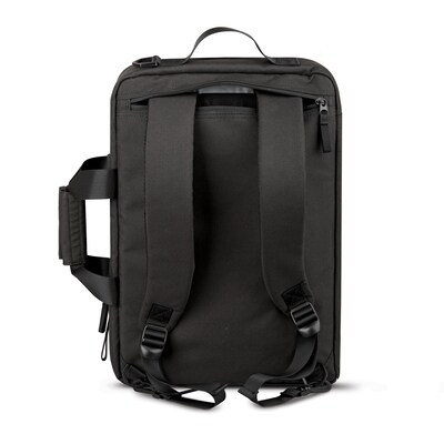 CODi Terra Laptop Hybrid Briefcase/Backpack, Black (TER305-10)