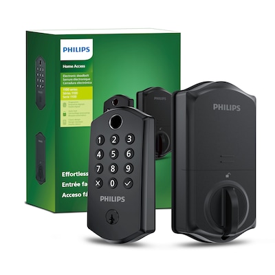 Philips Electronic Deadbolt Door Lock with Multiple Access Methods