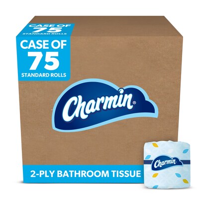 Charmin Professional Toilet Paper, 2-ply, White, 450 Sheets/Roll, 75 Rolls/Case (71693)