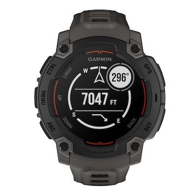 Garmin Instinct E GPS Smartwatch, Black & Charcoal, 45mm (GRM0293300)