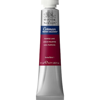 Winsor & Newton Watercolor Paint Tube, Purple Lake (WNX0308544)