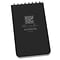 Rite In The Rain All-weather 1-Subject Pocket Notebook, 3 x 5, Graph Ruled, 50 Sheets, Black (735)