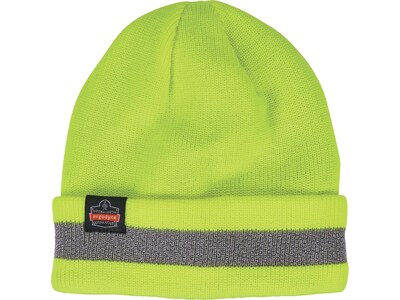 Ergodyne N-Ferno 6803 Reflective Winter Hat, Lime (16864)