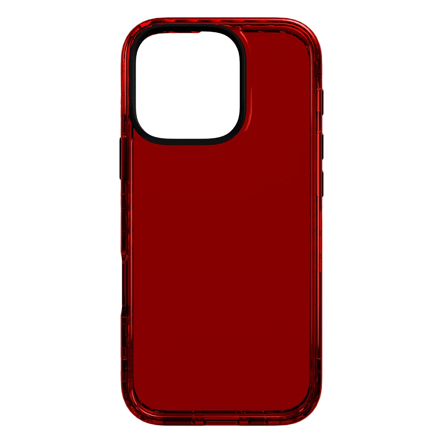cellhelmet Altitude X Series Phone Case for iPhone 16 Pro, Shock Absorbing, Lava Red (CA-106-LR)