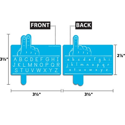Teacher Created Resources Finger Spacers, Multicolored, 30/Pack (TCR20002)