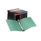 Avery Flexible Hanging 1" 3-Ring Hanging Binder, Green (14802)