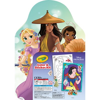 Crayola Disney Princess Color & Activity Set Coloring Book, 20 Pages (BIN040769)