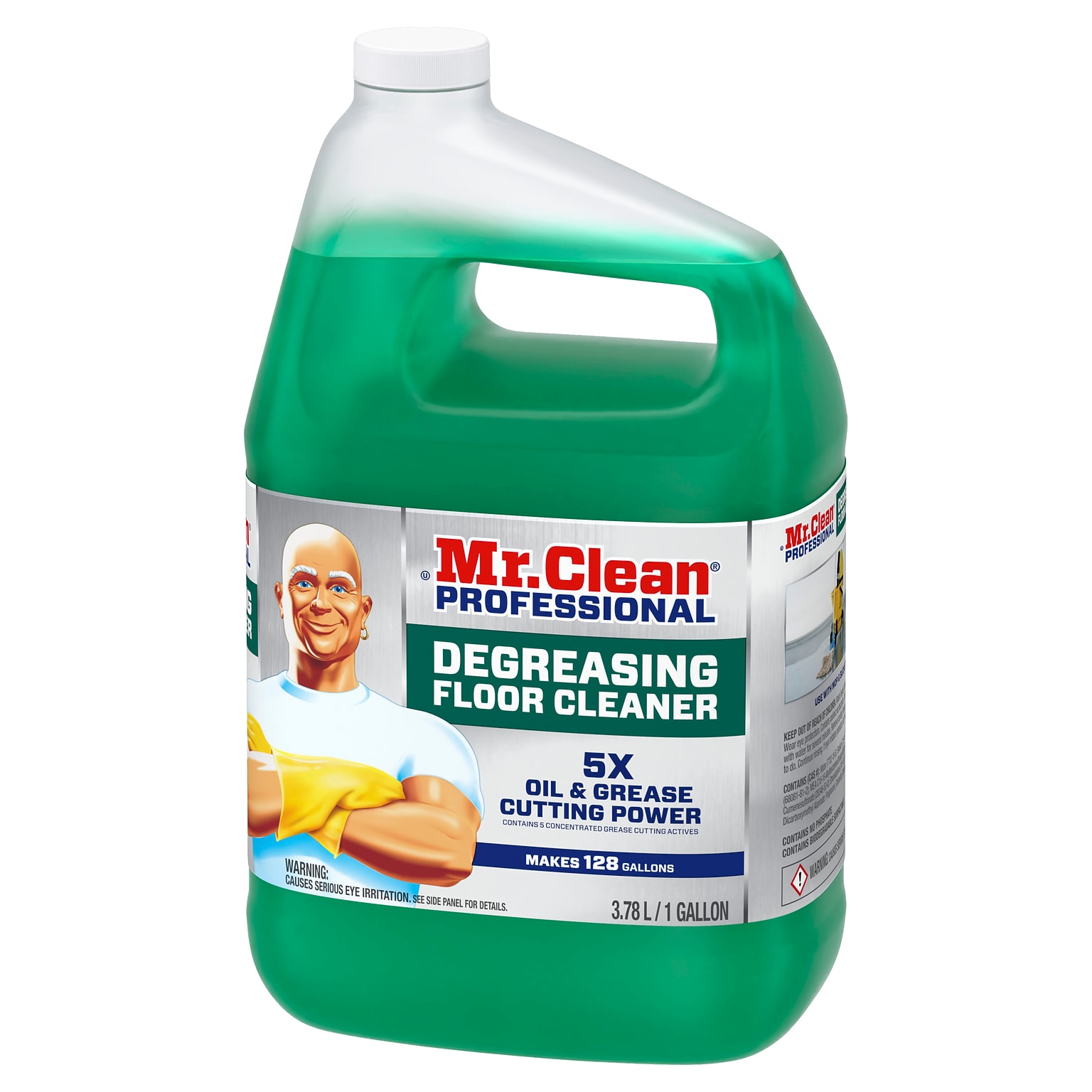 Mr. Clean Professional Degreasing Floor Cleaning Liquid, 1 Gallon (19858)