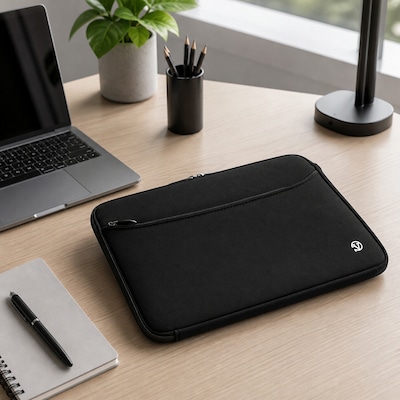 Vangoddy 17" Laptop Sleeve, Black (NBKLEA252)
