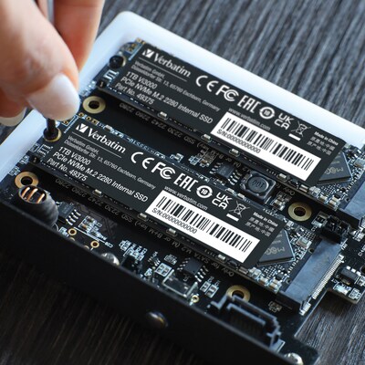Verbatim Vi3000 PCIe NVMe M.2 1TB M.2 PCI Express Internal Solid State Drive (49375)