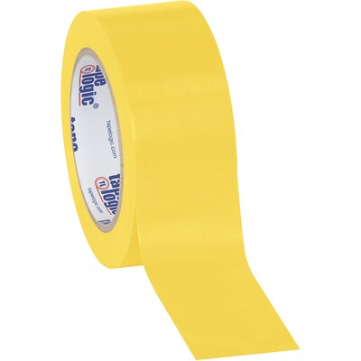 Tape Logic 2 x 36 yds. Solid Vinyl Safety Tape, Yellow, 3/Pack (T92363PKY)