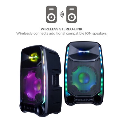ION Total PA Ultimate Bluetooth PA Speaker System, Black (IONIPA161)
