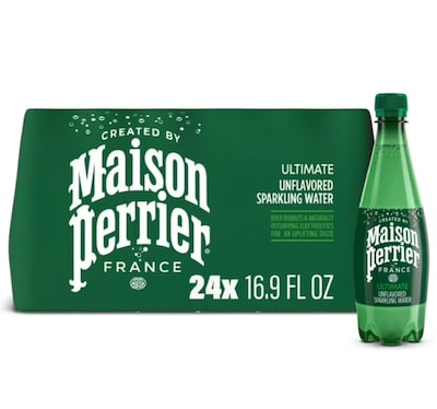 Perrier Sparkling Mineral Water, 16.9 oz., 24 Bottles/Carton (NEN62088)