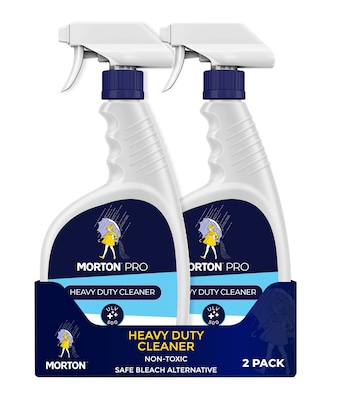 Morton Pro Nontoxic Heavy Duty Cleaner, 32 oz. Spray Bottle, 2/Pack (LM32GP2PK)