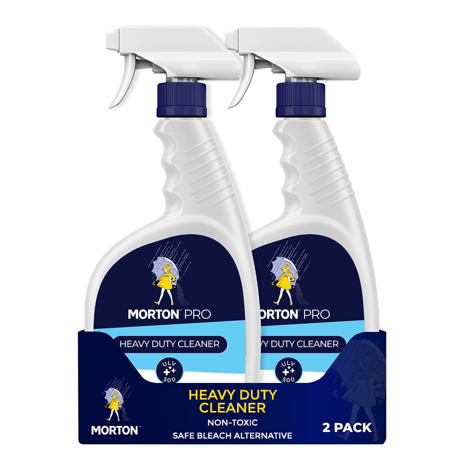 Morton Pro Nontoxic Heavy Duty Cleaner, 32 oz. Spray Bottle, 2/Pack (LM32GP2PK)