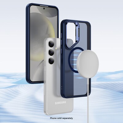 SaharaCase Venture Phone Case for Galaxy S25, Shock Absorbing, Midnight Blue (CP00739)