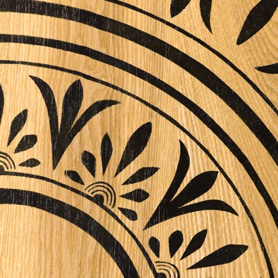 Adore Decor Dahlia Side Table, Natural (FUTB10103A)