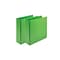 Samsill Earths Choice 3 3-Ring View Binder, Lime, 2/Pack (SAMU86878)