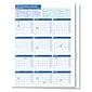 ComplyRight 2024 Attendance Calendar File Folder, White, Pack of 25 (A3050)