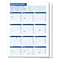 ComplyRight 2024 Attendance Calendar File Folder, White, Pack of 25 (A3050)