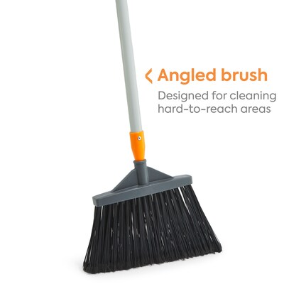 Coastwide Professional™ Commercial 12" Angled Broom, Gray (CW58004)