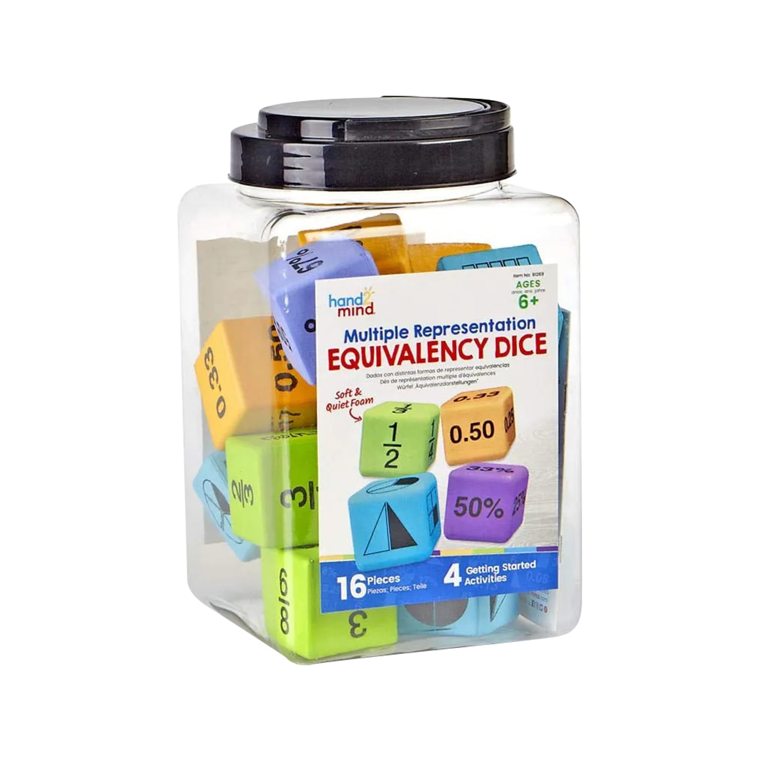 hand2mind Multiple Representation Equivalency Dice (91269)