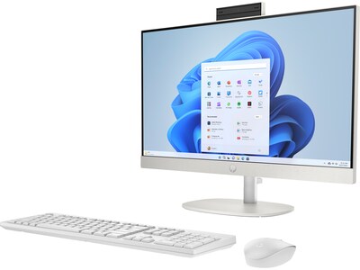 HP 24-cr1176 23.8" Touchscreen All-in-One Desktop Computer, Intel Core Ultra 5-125H, 16GB Memory, 512GB SSD (9X149AA#ABA)