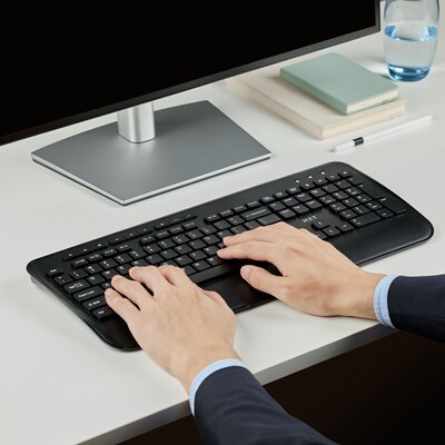 NXT Technologies™ Wireless Comfort Keyboard, Black (NX60881)