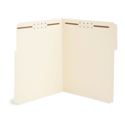 Staples® Recycled Reinforced Classification Folder, 2 Expansion, Letter Size, Manila, 50/Box (ST831