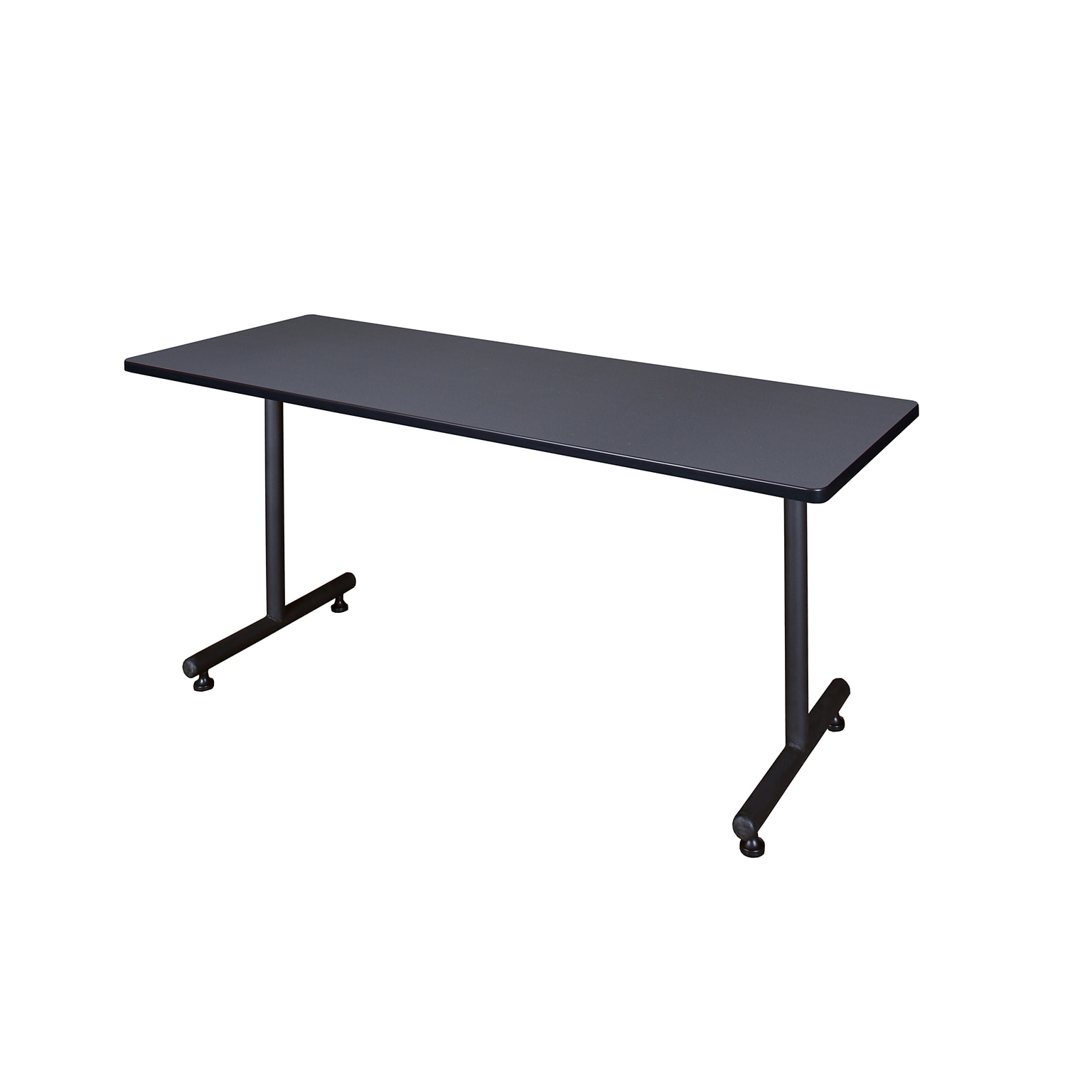 Regency 60 Metal Plastic & Wood Training Table, Grey (MKTRCT6024GY)
