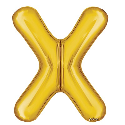 Party City (Air-Filled) 16 X Foil Balloon, Gold, 2/Pack (AM60050237-19)