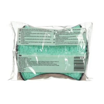 Scotch-Brite Power Sponge, Teal/Purple, 20/Pack (3000)