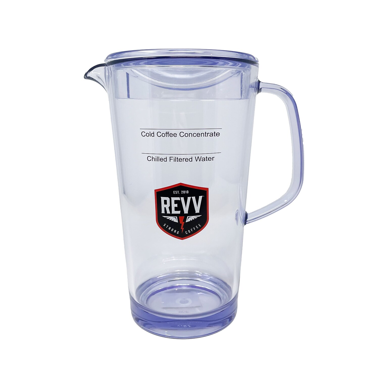 Keurig REVV Cold Coffee Pitcher, 64 Oz., Transparent Purple (5000380495)