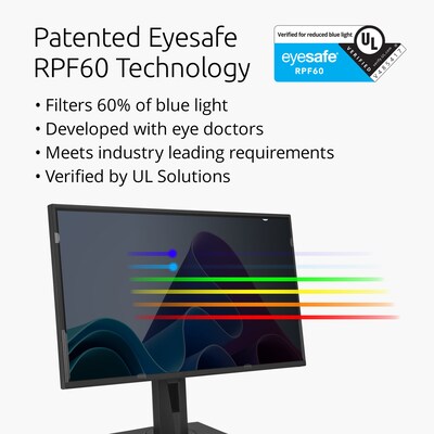 Kensington Eyesafe Blue Light Privacy Screen Filter for 24" Monitors (16:9) (ES240A169A)