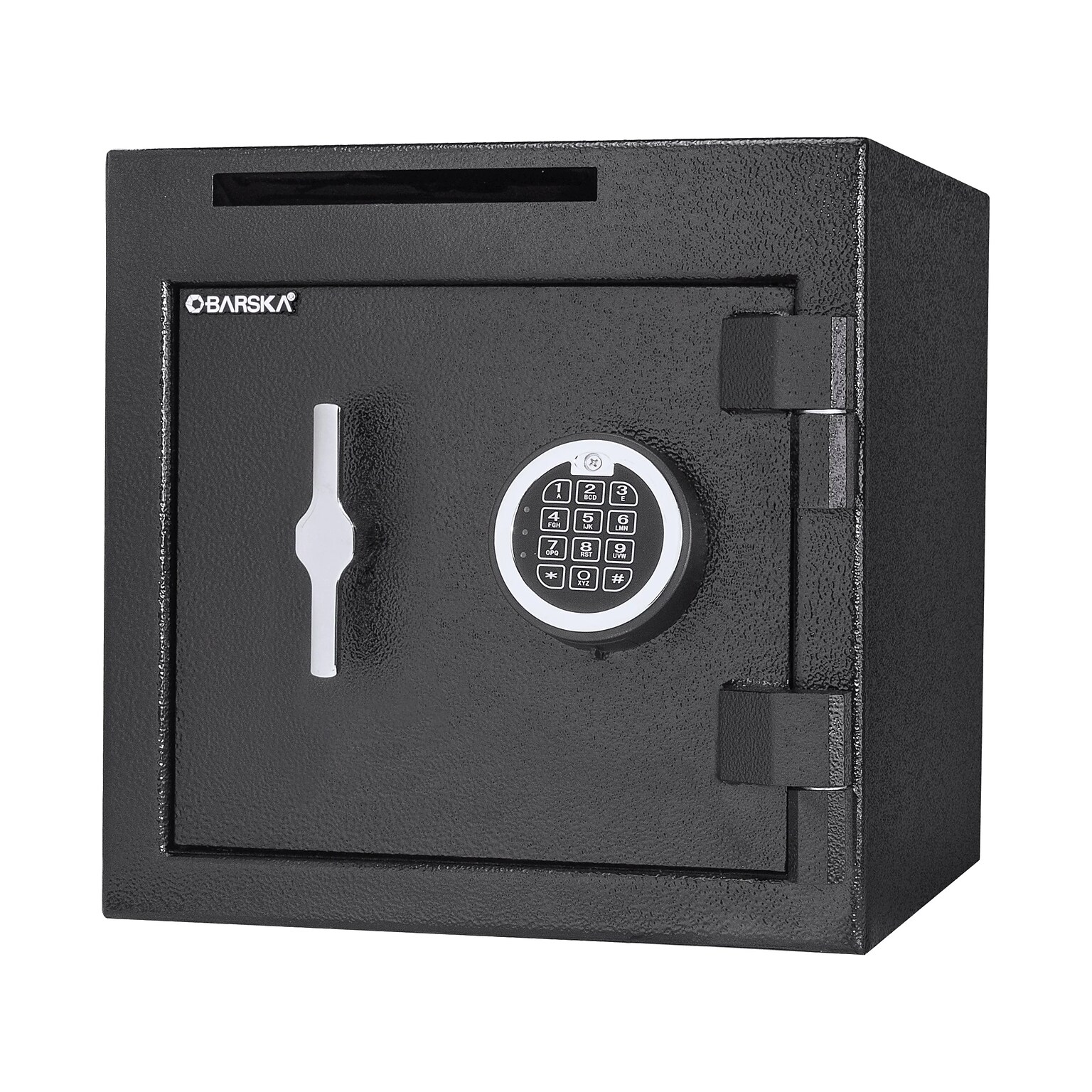 Barska Steel Depository Safe with Keypad Lock, 1.12 cu. ft., Black (AX13314)