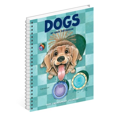 2025 Willow Creek Dogs by Gary Patterson 8.5" x 6.5" Yearly Personal Organizer Cover (47262)