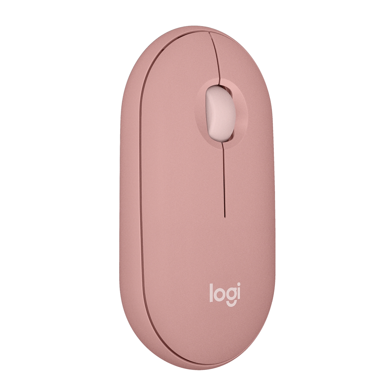 Logitech Pebble 2 M350s Wireless Ambidextrous Optical Mouse, Tonal Rose (910-007023)