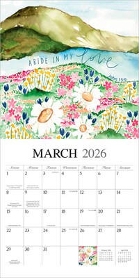 2026 BrownTrout Faith 12" x 12" Monthly Wall Calendar (9781773728698)