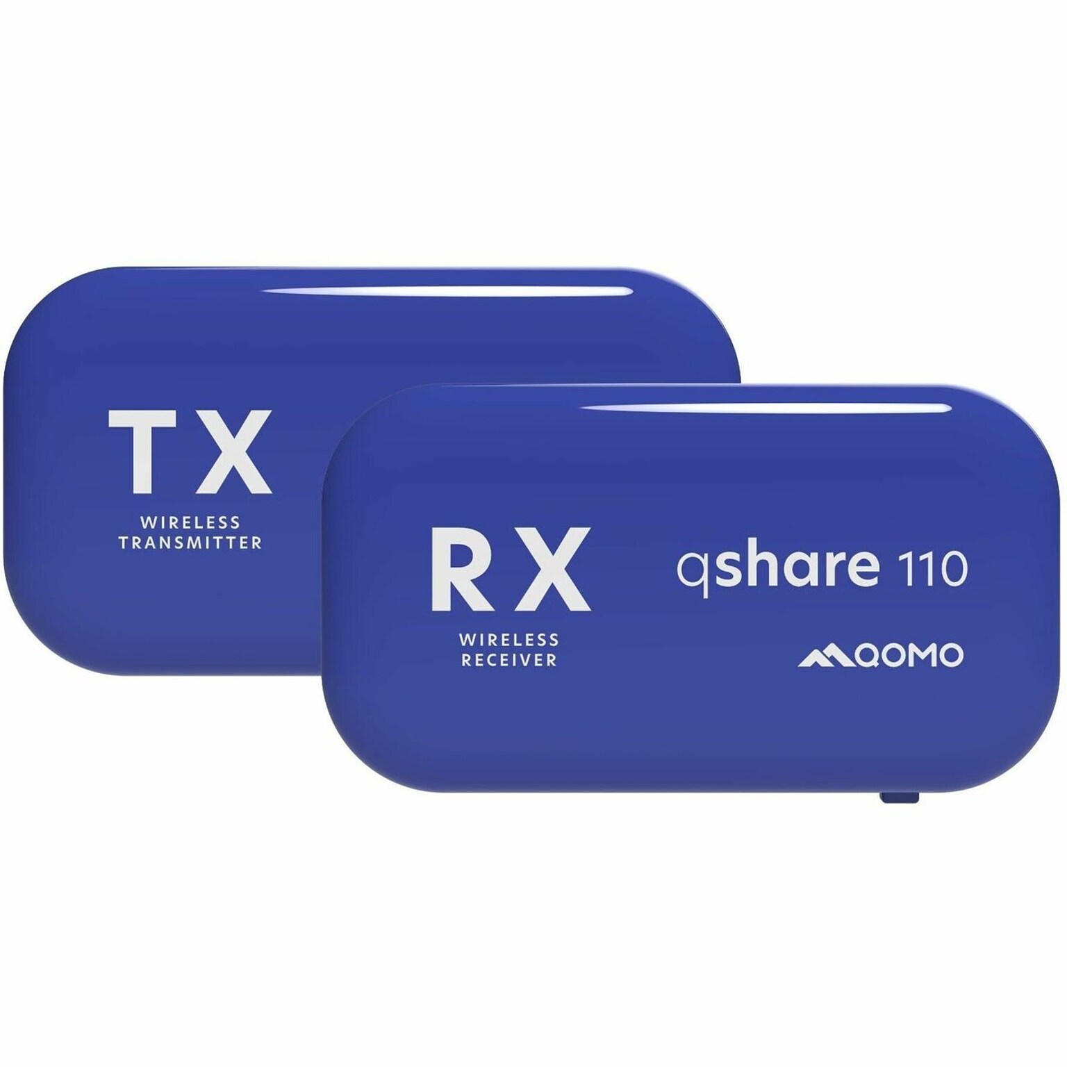 QOMO Projector Wireless HDMI Transceiver & Receiver, Blue (QSHARE 110)
