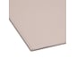 Smead File Folder, 3 Tab, Letter Size, Light Gray, 100/Box (12343)