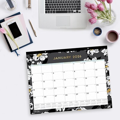 2026 Blue Sky Baccara 22" x 17" Monthly Desk Calendar (110215-26)